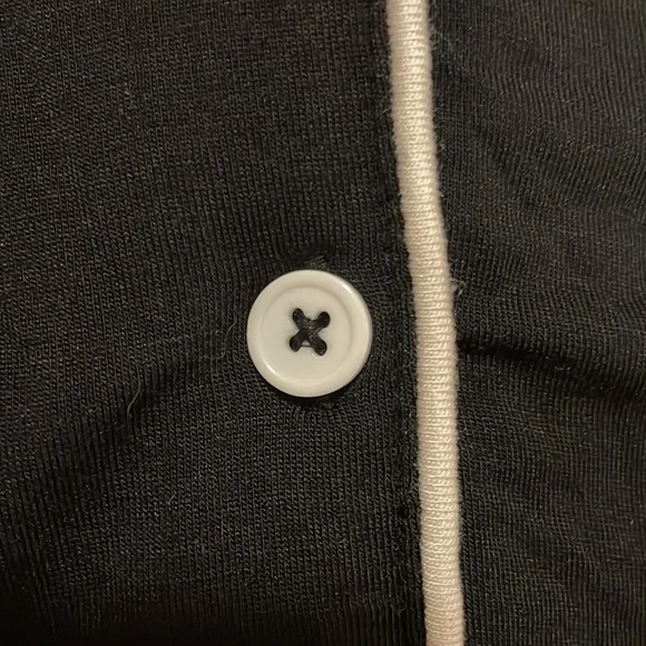 Sleep Riot Cropped Modal Pyjama Top, sz S - Picture 5 of 10